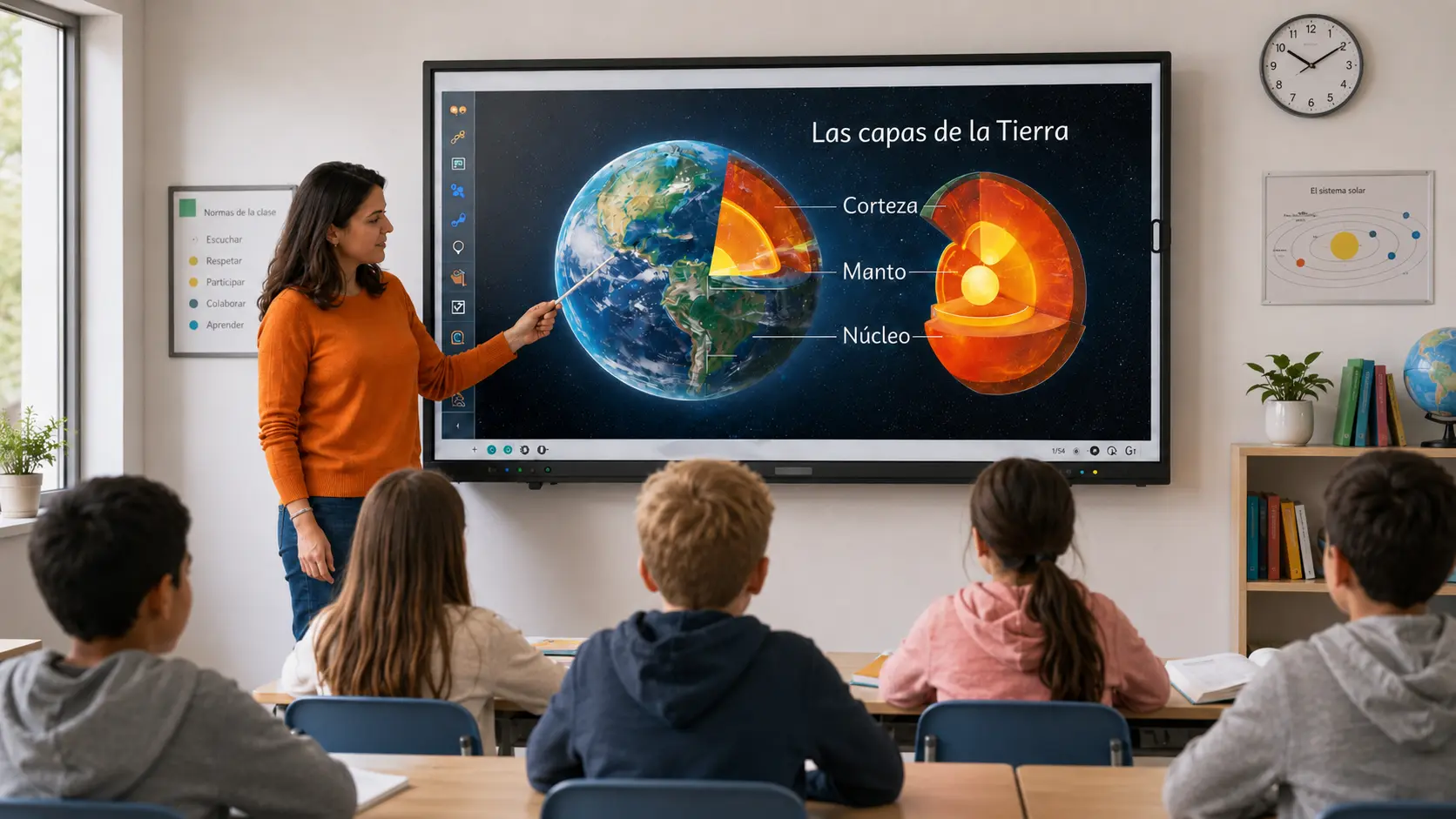 Las pizarras digitales permiten llevar la comunicación visual a un nivel más avanzado.