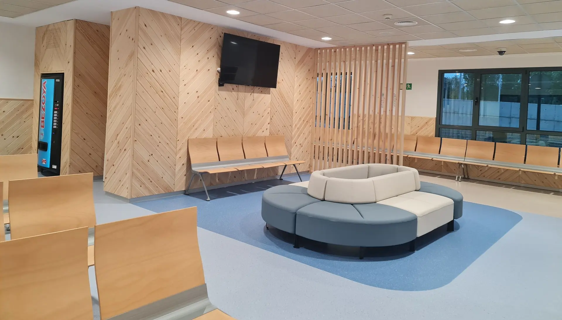Sala de espera de hospital de Salamanca