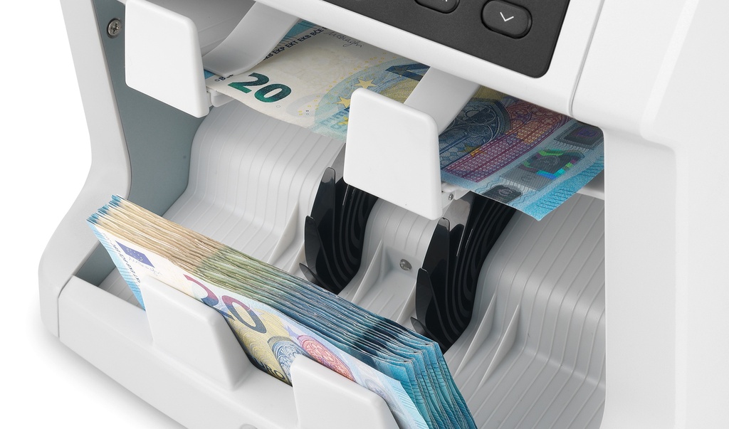 Notificación de mantenimiento de la contadora de billetes Safescan 2985