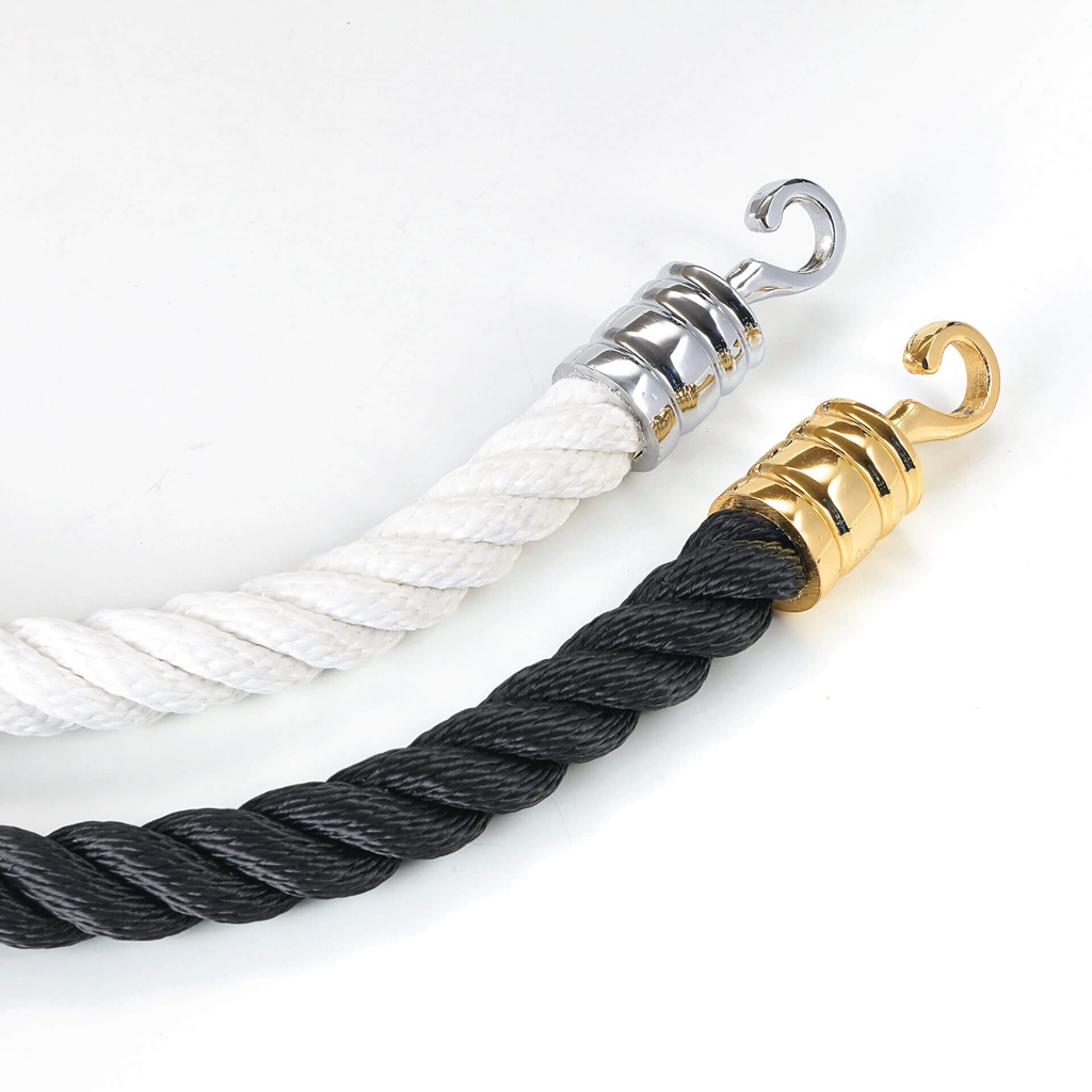 Cordón para poste separador con trenzado grueso