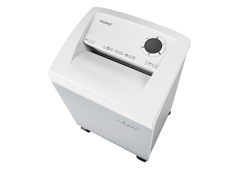 Destructora de documentos Dahle 203 40104-04249 con corte en tiras de 3,9 mm. con panel de mando de fácil manejo