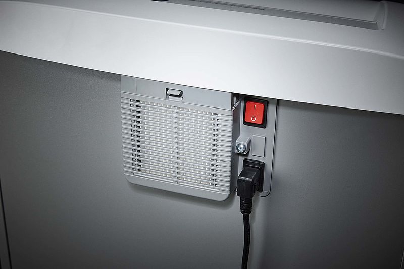 Destructora de documentos con bajo consumo energético Dahle 404 MHP CleanTec 51214-13412 con cabezal de corte en partículas de 4 x 40 mm.