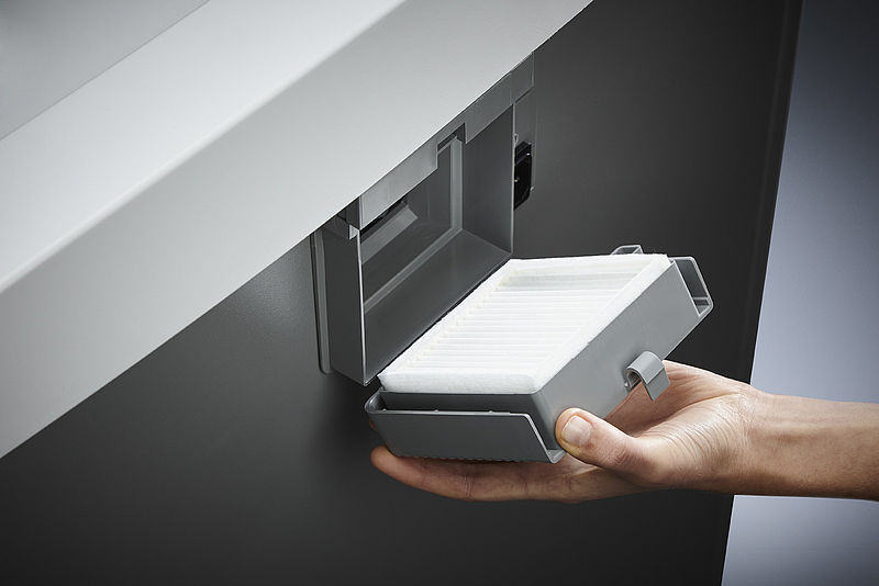 Filtro antipolvo de la destructora de papel Dahle 510 51472-13878 con nivel de seguridad P-5 DIN 66399