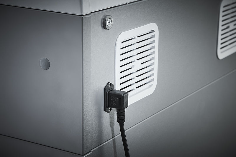 Destructora confidencial de máxima seguridad con bajo consumo Dahle VolumePro 419 20396 con corte en micropartículas P-7