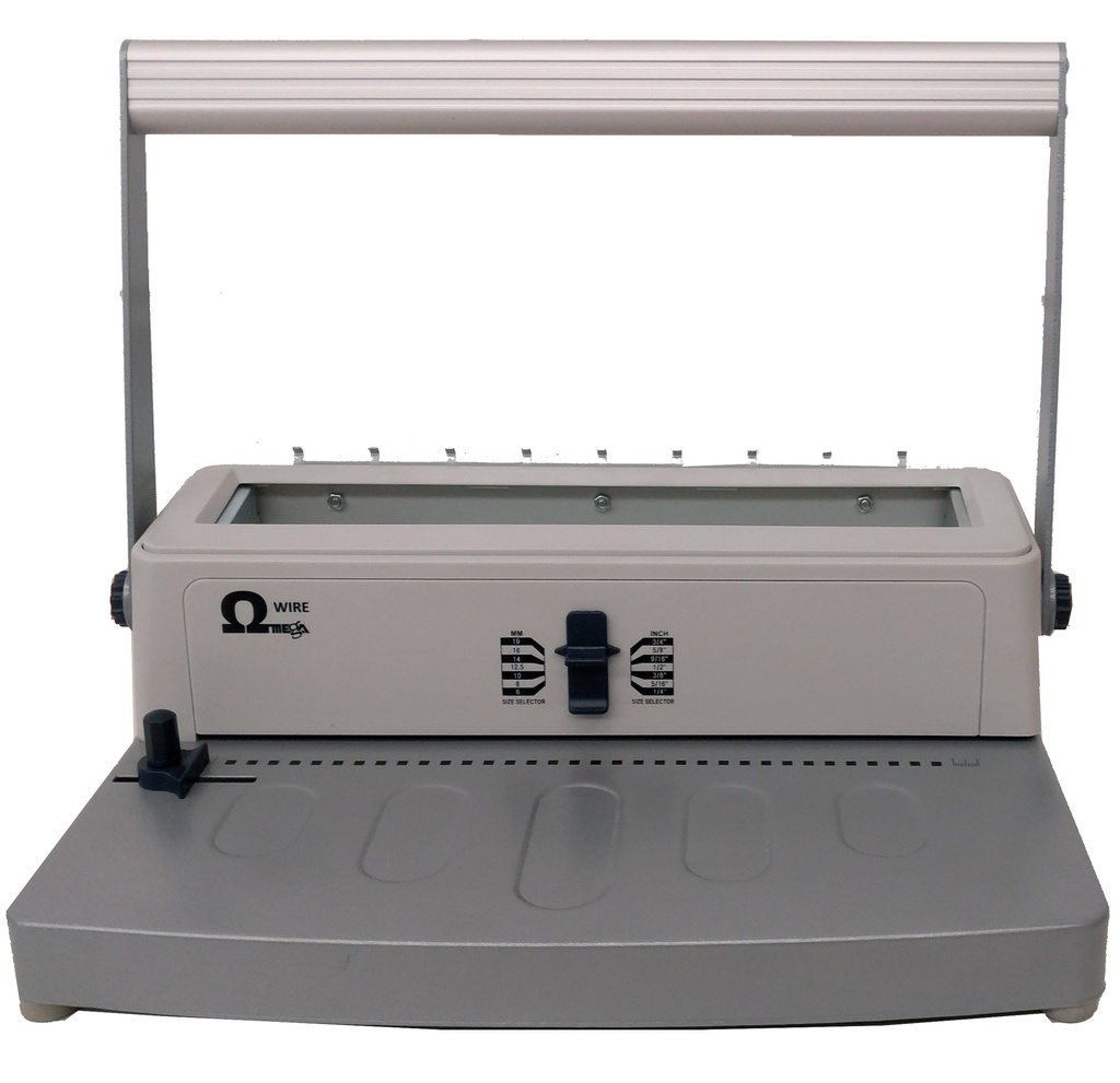 Encuadernadora de wire-o 3:1 Omega