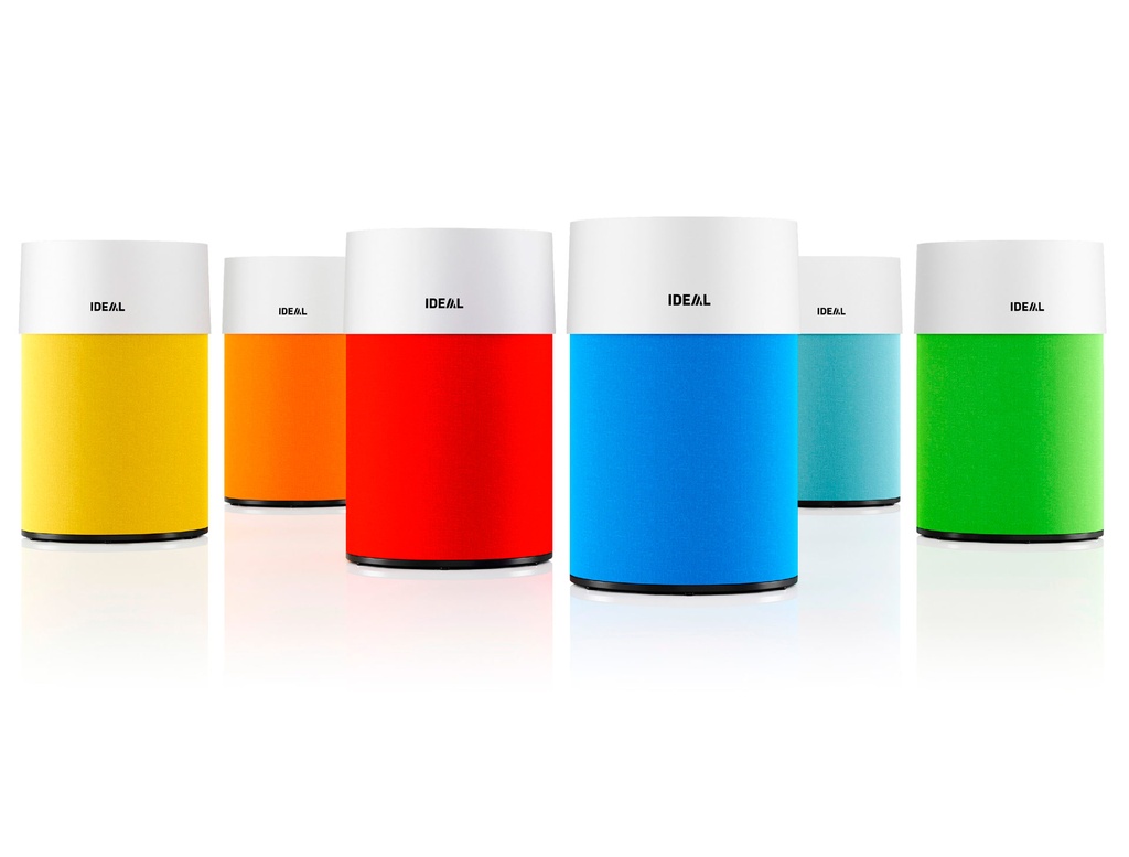 Purificadores Ideal con fundas de colores