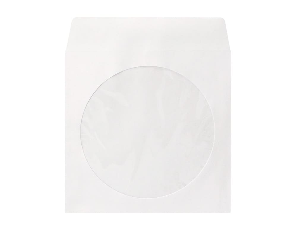 Funda sobre de papel para discos de CD