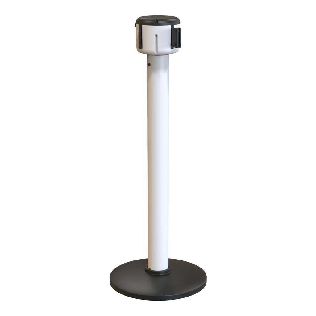 Poste separador de pared con cinta de 5 metros