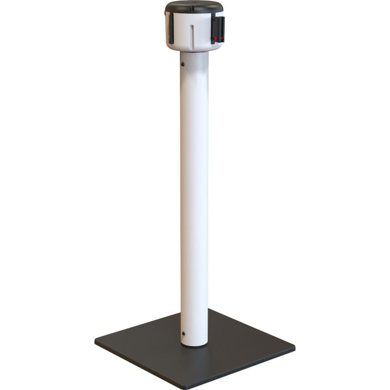 Poste separador para uso industrial Hedge en color blanco