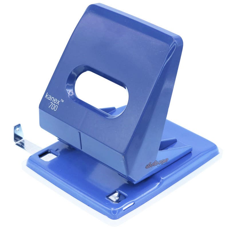 Taladro de 2 agujeros Kanex Punch 700 en color azul vista frontal