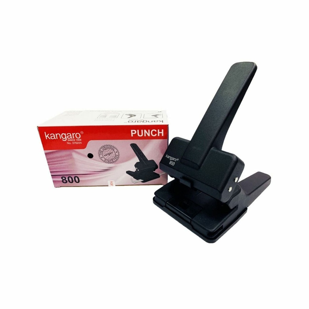 Taladro de 2 agujeros Kanex Punch 800 en color negro con caja