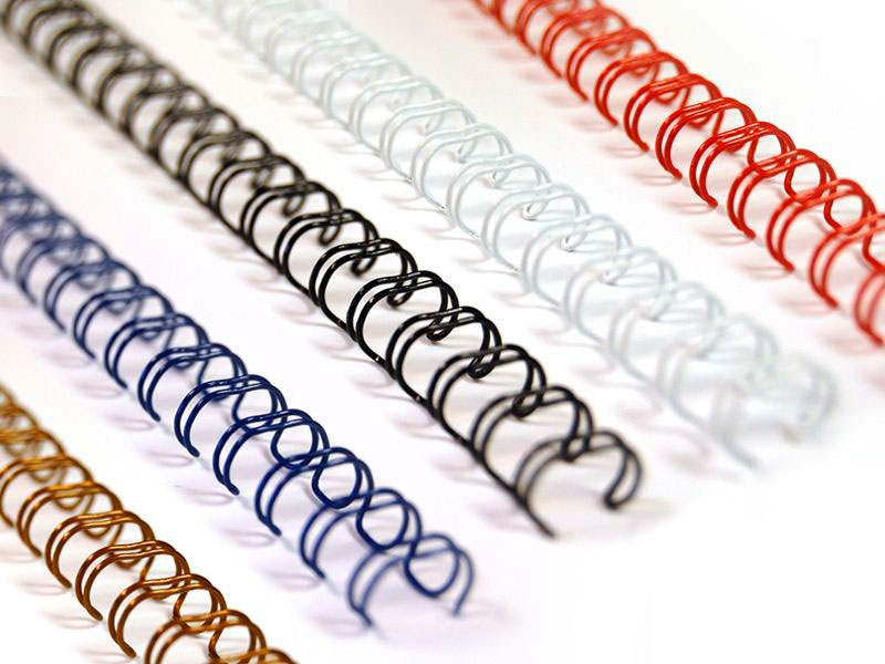 Colores disponibles de wire-O JBI