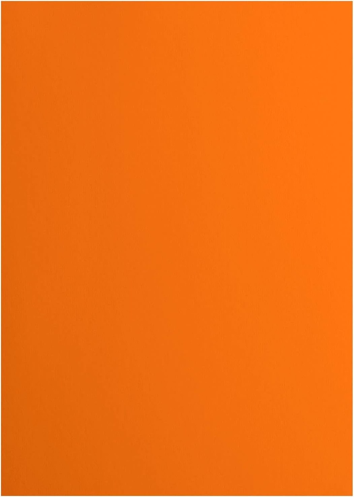 cartulina naranja grande