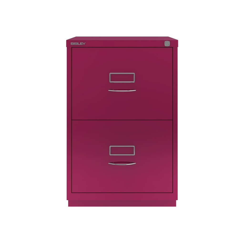 Archivador de dos cajones para carpetas colgantes rosa fucsia Berry