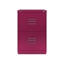 Archivador de dos cajones para carpetas colgantes rosa fucsia Berry