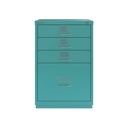 Archivador con cajones personales y de archivo de carpetas colgantes aguamarina