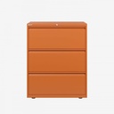 Archivador para carpetas colgantes Bisley Essentials de tres cajones