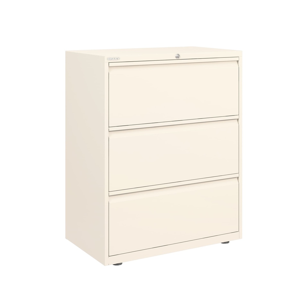 Archivador para carpetas colgantes Bisley Essentials color blanco tiza roto