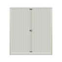 Armario metálico de persiana Bisley EuroTambour en gris claro