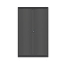Armario metálico de persiana Bisley EuroTambour en antracita