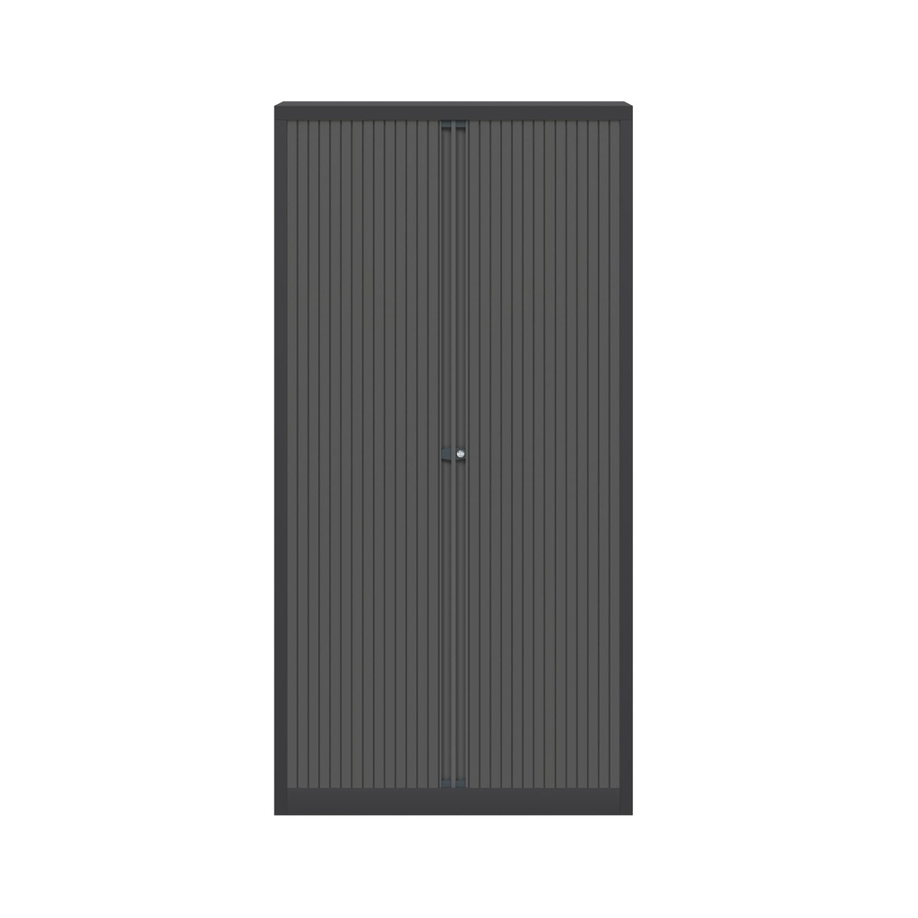 Armario metálico de persiana Bisley EuroTambour en antracita