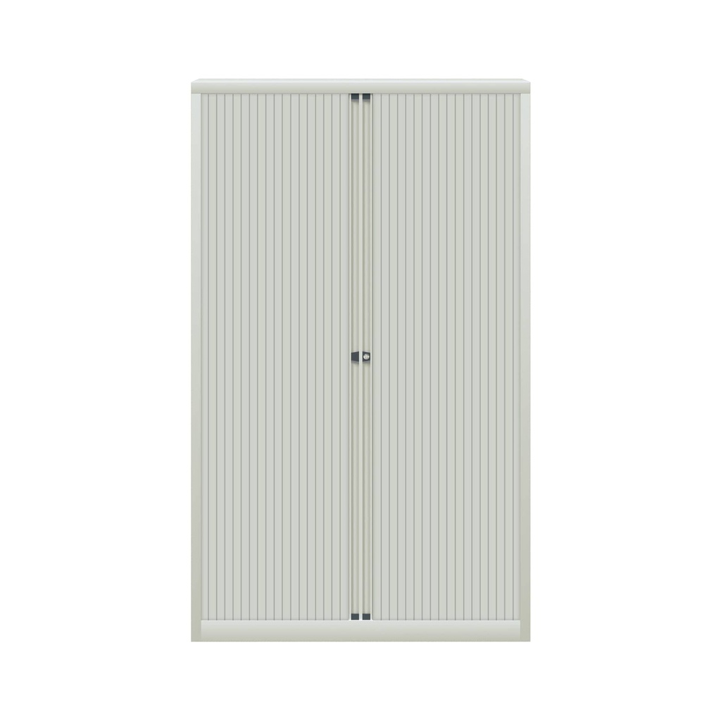 Armario metálico de persiana Bisley EuroTambour en gris claro