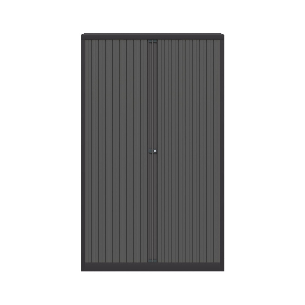 Armario metálico de persiana Bisley EuroTambour en antracita