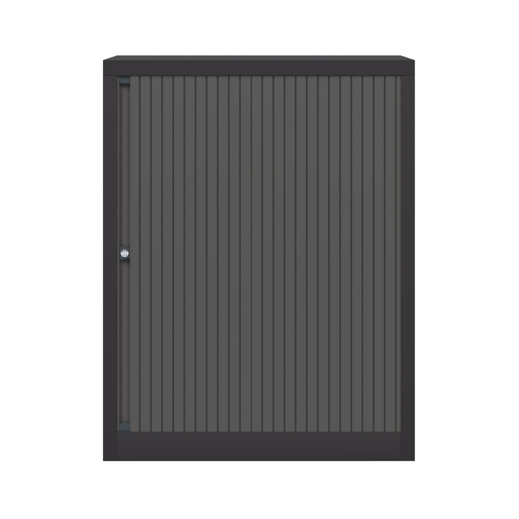 Armario metálico de persiana Bisley EuroTambour en antracita