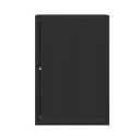 Armario metálico de persiana Bisley EuroTambour en negro