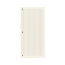 Armario metálico de persiana Bisley EuroTambour en blanco