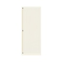 Armario metálico de persiana Bisley EuroTambour en blanco