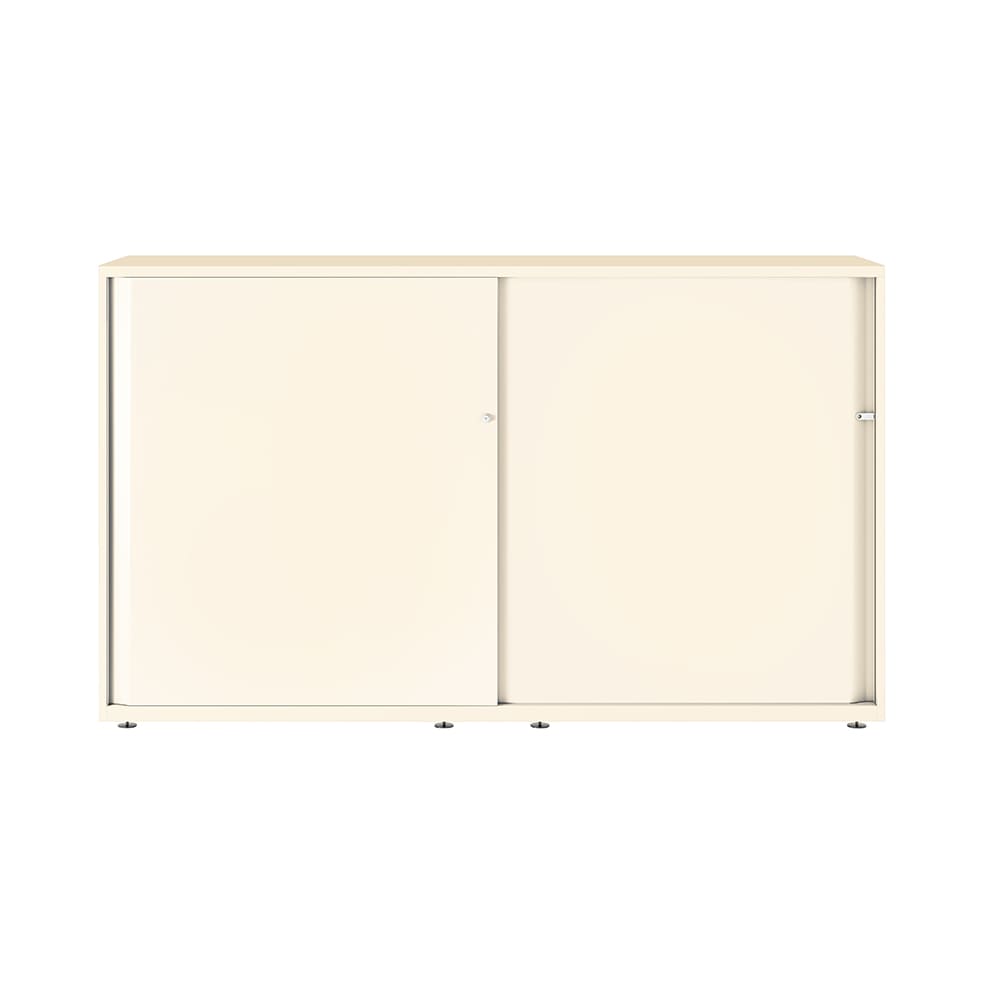 Armario color de diseño Bisley Glide con puertas correderas lisas