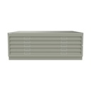 Archivador de planos metálico Bisley en color gris