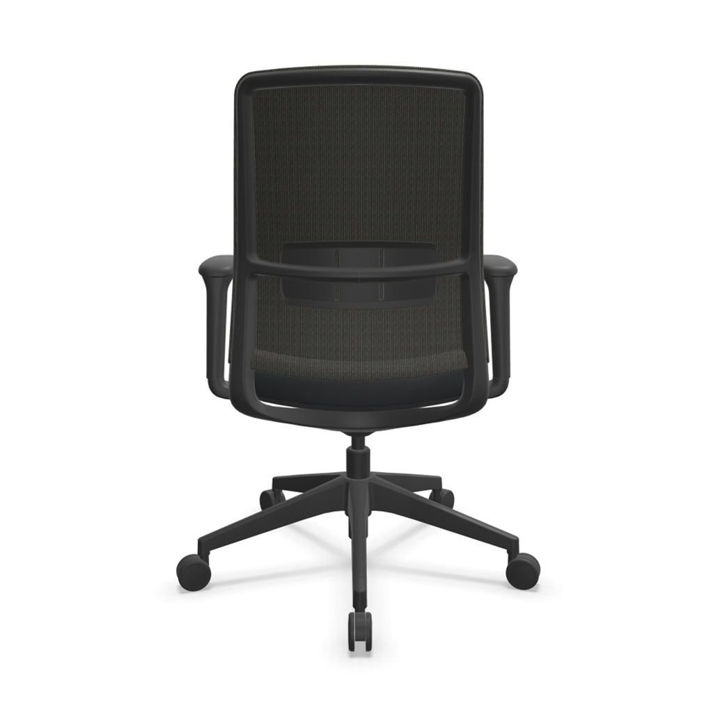 Silla de oficina con malla ergonómica A+S Work para envío rápido