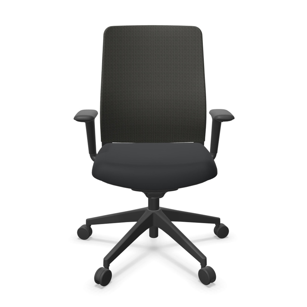 Silla de oficina con malla ergonómica A+S Work para envío rápido