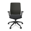 Silla de oficina con malla ergonómica A+S Work para envío rápido