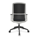 Silla ergonómica de oficina A+S Work de color blanco para entrega rápida