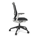 Silla ergonómica de oficina A+S Work de color blanco para entrega rápida