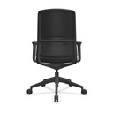 Silla ergonómica de oficina A+S Work de color negro para entrega rápida