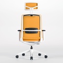 Percha en el respaldo de la silla A+S Work amarilla