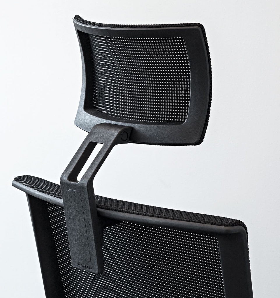 Silla Stay con malla negra y cabecero