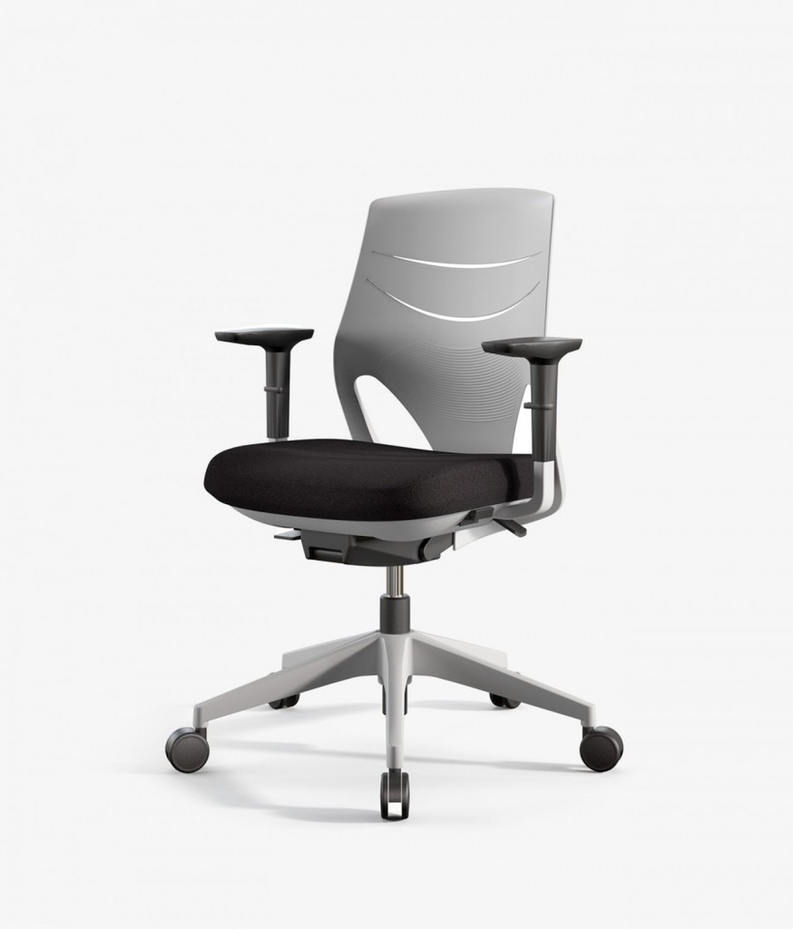 Silla Efit 40 en blanco y negro para envío Express
