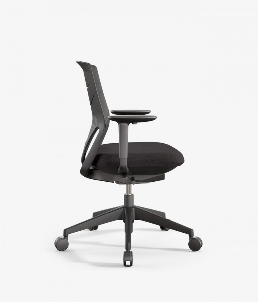 Silla Efit 40 de perfil en negro para envío rápido