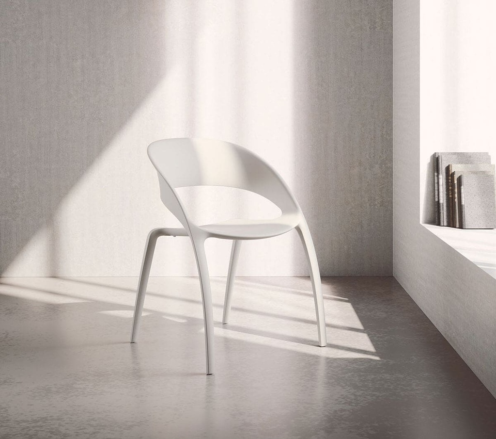 Silla Actiu Bee con diseño minimalista de cuatro patas