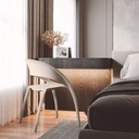 Silla de diseño Actiu Bee en dormitorio