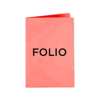 Subcarpetas de colores pastel en cartulina de 180 gramos Gio by Elba