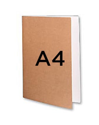 Subcarpetas kraft bicolor de 240 gramos Gio by Elba