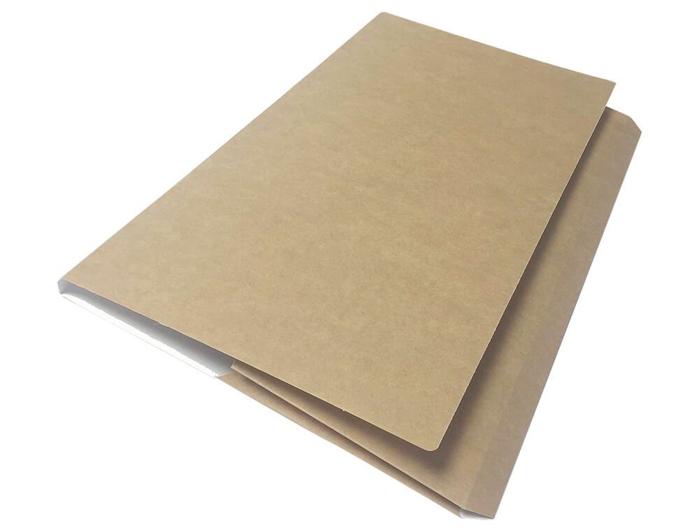 Subcarpetas Pocket en cartulina de 320 gramos kraft bicolor