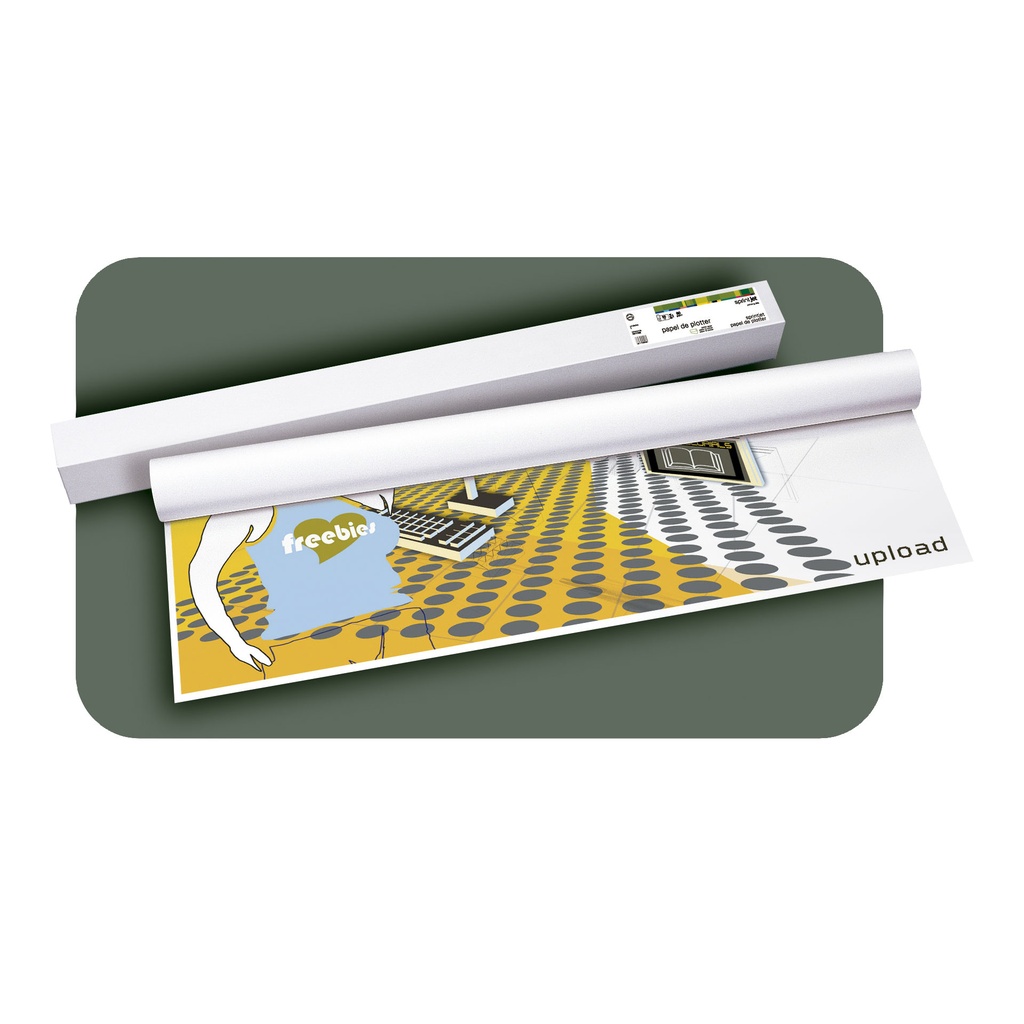 Caja de papel para imprimir con máquinas de plotter de 914 mm de ancho