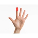 Dedil de goma en mano